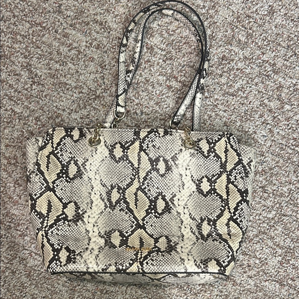 Calvin Klein Collection Snakeskin Tote